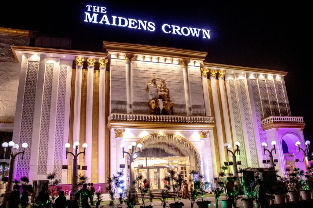 the maidens crown party hall